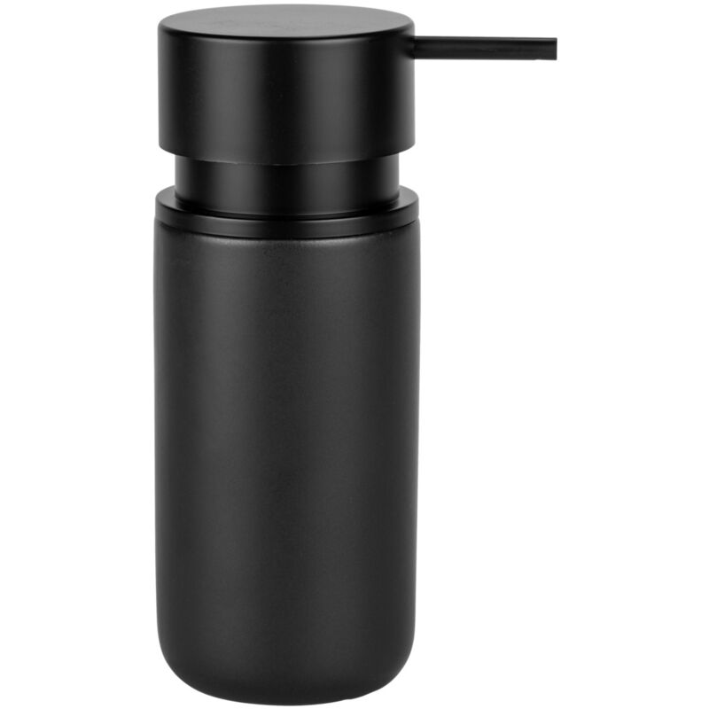 foto del prodotto dispenser per sapone silo, distributore in ceramica con capacità fino a 250 ml di sapone liquido, detersivo per piatti o disinfettante, con pompa