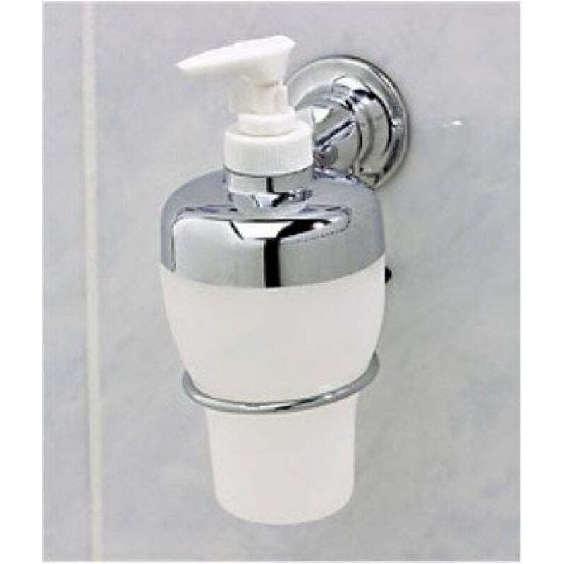 foto del prodotto dispenser portasapone liquido a ventosa everloc