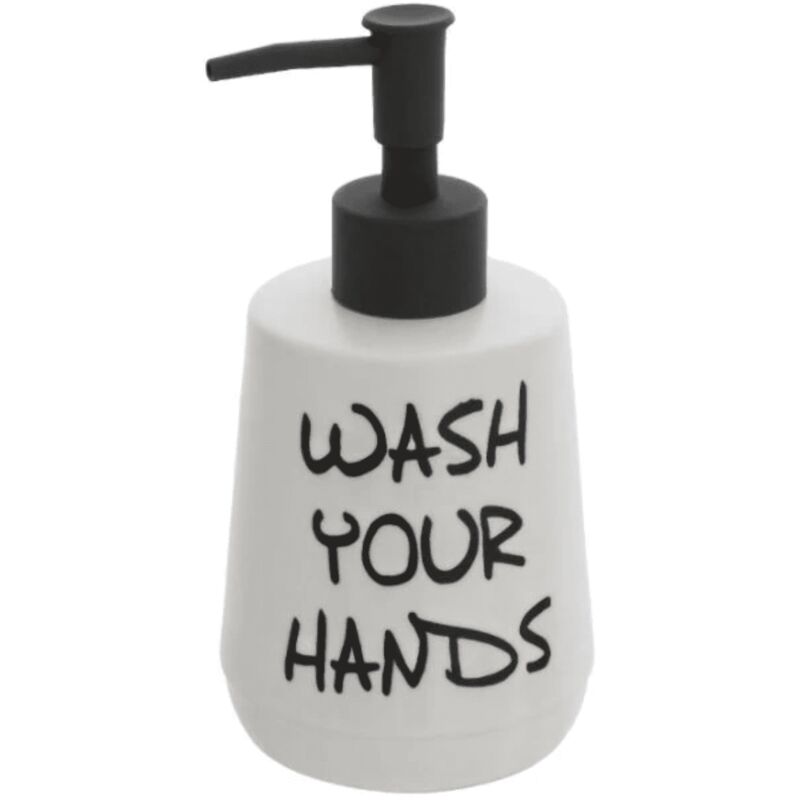 foto del prodotto dispenser sapone bianco wash