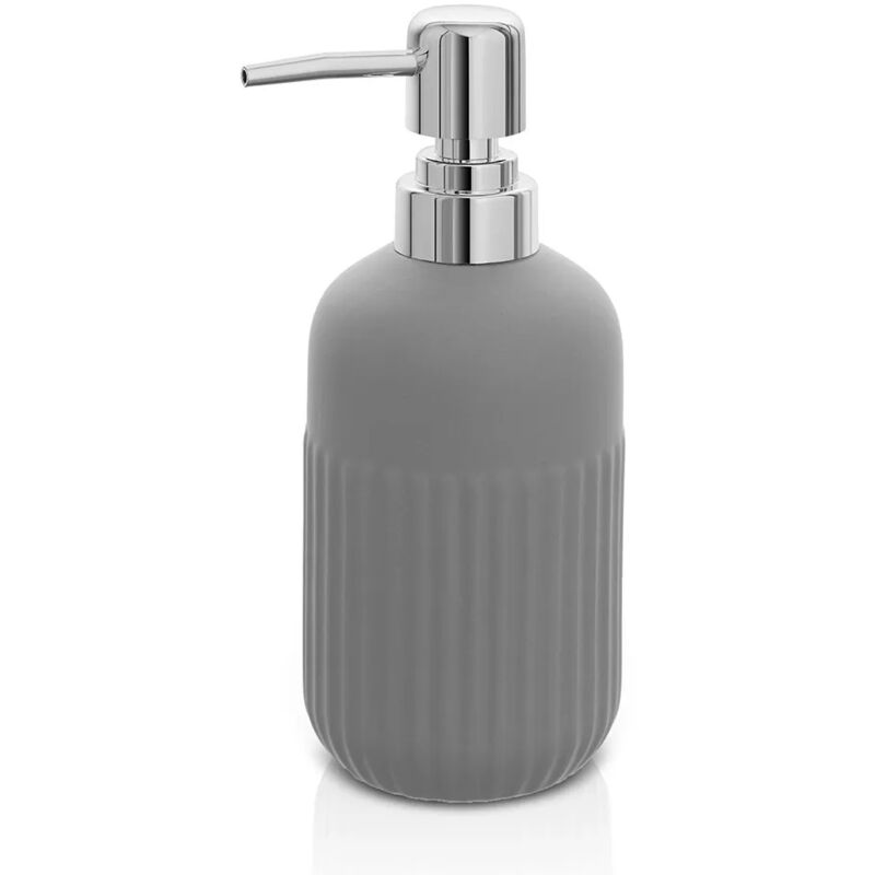 foto del prodotto dispenser sapone da appoggio grigio in ceramica cup