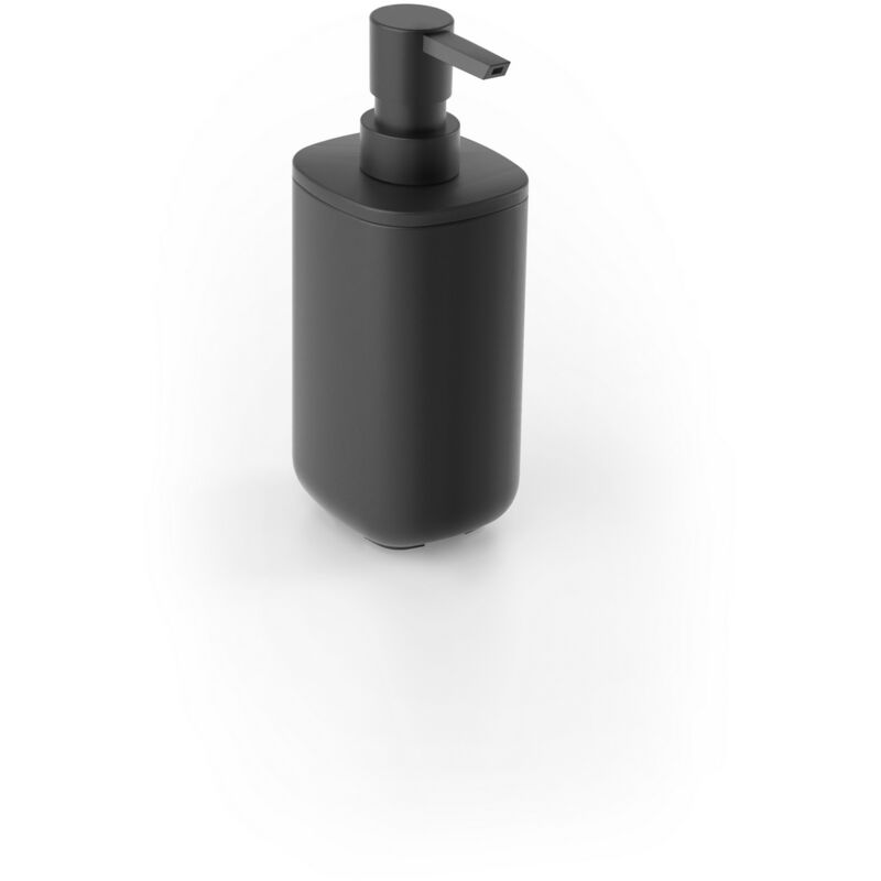 foto del prodotto dispenser sapone da appoggio nero in resine termoplastiche mod. pod metaform