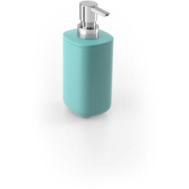 foto del prodotto dispenser sapone da appoggio turchese in resine termoplastiche mod. pod metaform