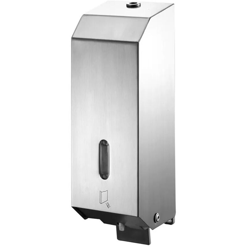 foto del prodotto dispenser sapone liquido a parete 1200 ml in acciaio inox lucido