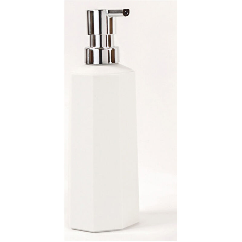 foto del prodotto dispenser sapone liquido da appoggio bianco mod. otto