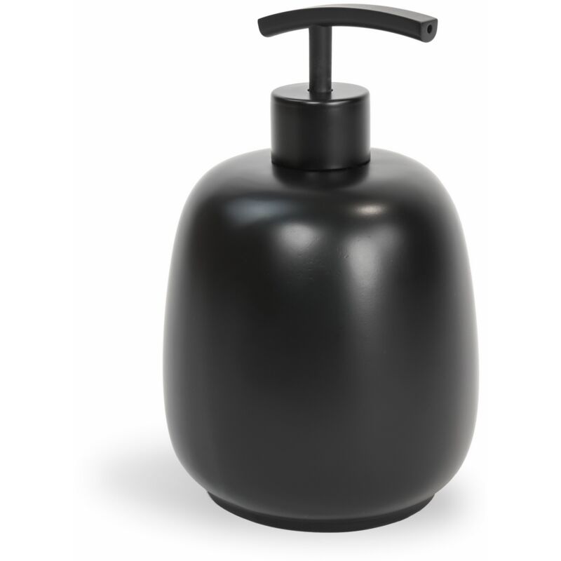 foto del prodotto dispenser sapone liquido da appoggio nero mod. afra