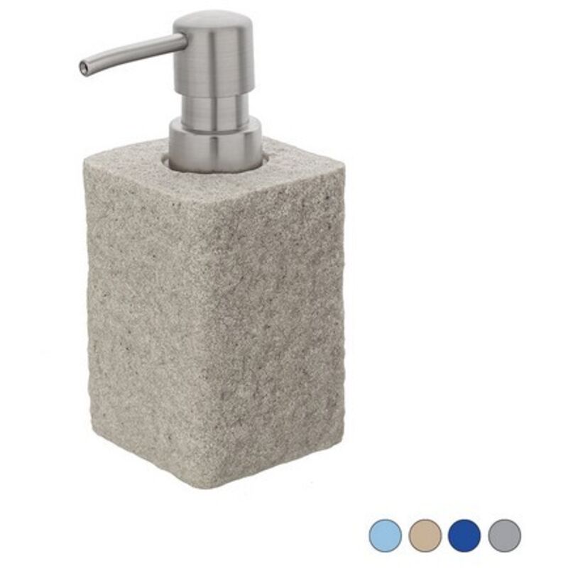 foto del prodotto dispenser sapone sabbia grigio 7x7xh.15 cm