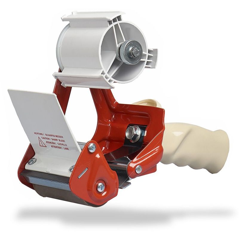 foto del prodotto dispenser tendinastro per nastri adesivi larghezza 50 75mm misura nastri da 75mm