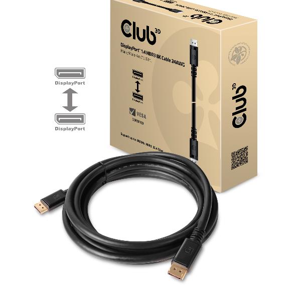foto del prodotto displayport 1.4 hbr3 cable m m 4m