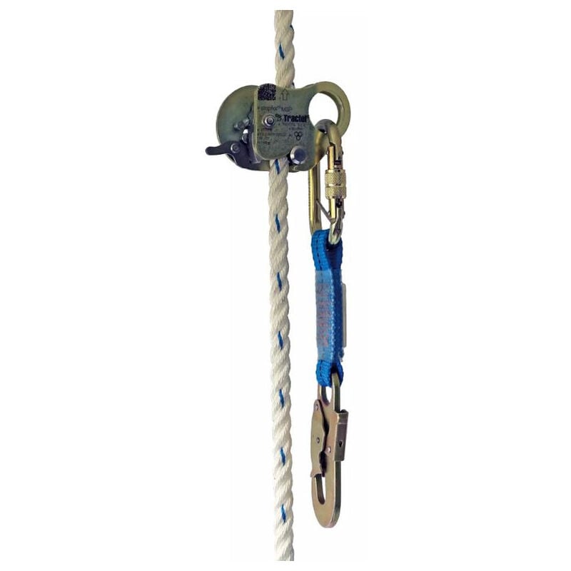 foto del prodotto dispositivo anticaduta modello msp per fune tractel 14 mm 207018