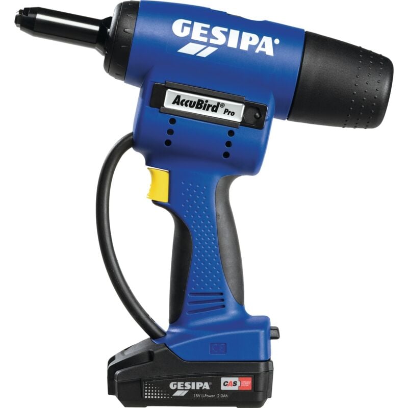 foto del prodotto dispositivo di fissaggio a occhiello con batteria accubird pro 12 pezzi, 13000n, batteria scorrevole, caricabatterie l boxx