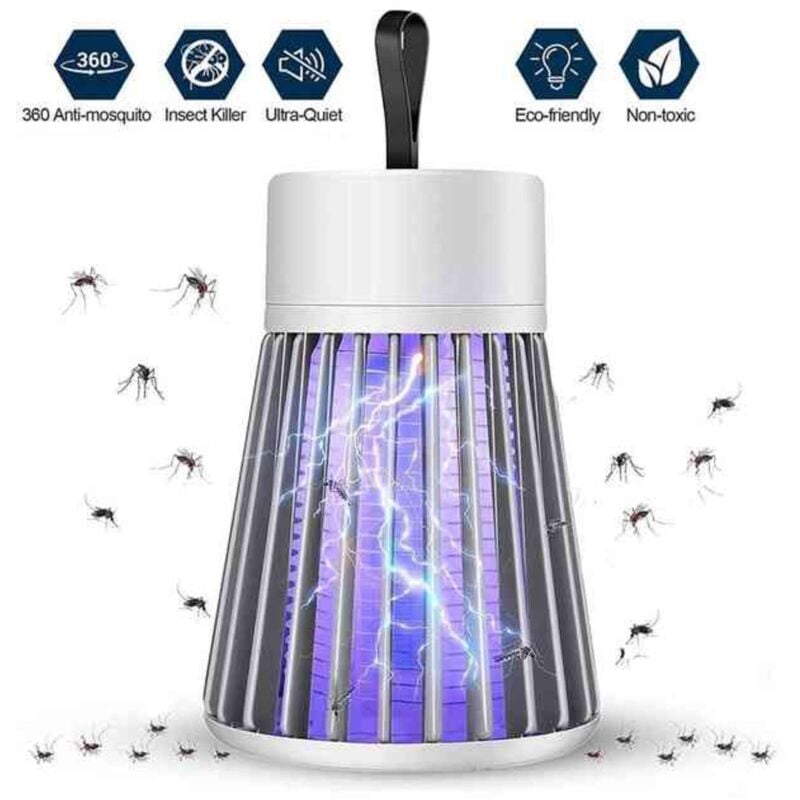 foto del prodotto dispositivo lampada antizanzare mosquito killing lamp yg 002 insetticida bianco