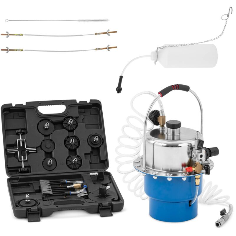 foto del prodotto dispositivo per spurgo freno 5 l 3 bar pompa spurgo freni 3.7 m tubo sicurezza