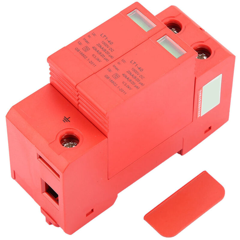 foto del prodotto dispositivo scaricatore a bassa tensione 2p 20ka40ka, pc stabile, materiale ignifugo, dispositivo ignifugo per uso elettrico eosnow