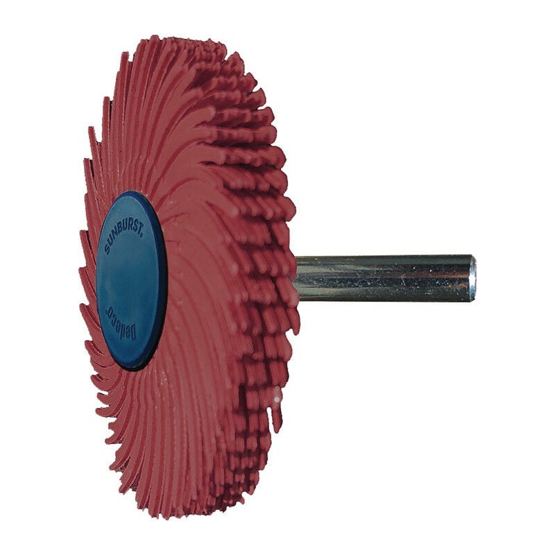 foto del prodotto disque brosse radiale sunburst d.51mm k.220 rouge 10000min tyrolit