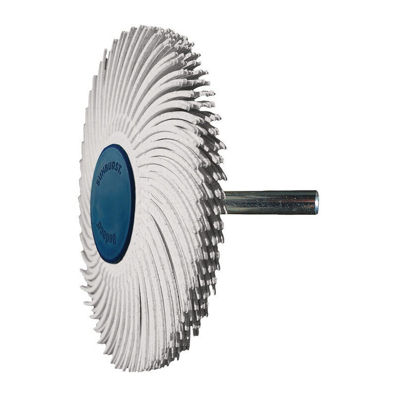 foto del prodotto disque brosse radiale sunburst d.76mm k.120 blanc 10000min tyrolit