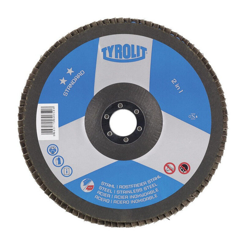foto del prodotto disque lamelle standard d.125mm k.40 kon.steel.va za zk par 10 
