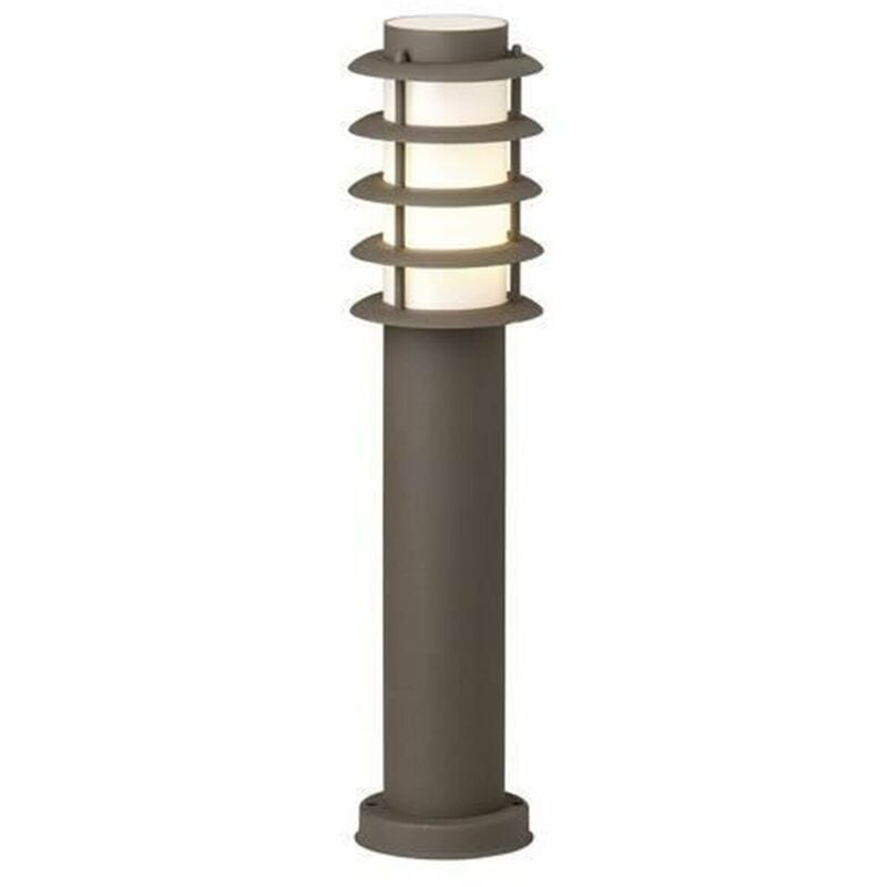 foto del prodotto dissuasore luminoso a led brilliant oskar marrone 51 cm metallo 20 w