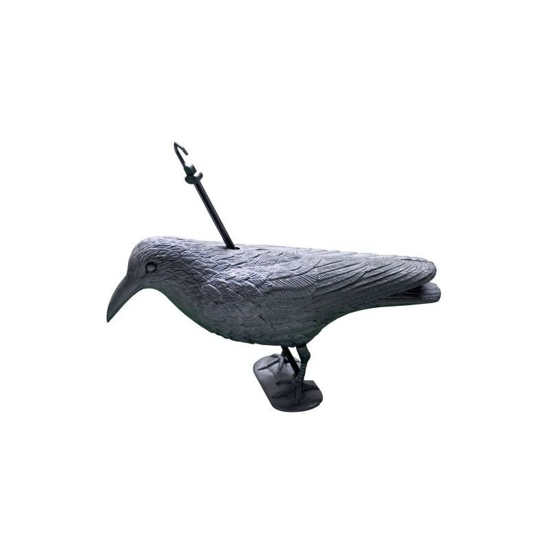foto del prodotto dissuasore uccello corvo 38cm dissuasori volatili uccelli spaventapasseri