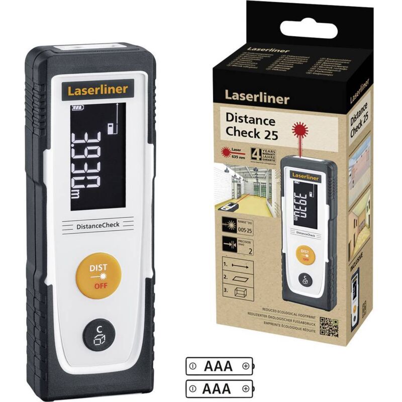 foto del prodotto distancecheck telemetro laser 25 m laserliner