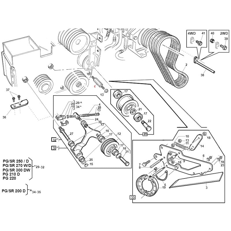 foto del prodotto distanziale filettato pg sr originale gianni ferrari bfb 95302100001