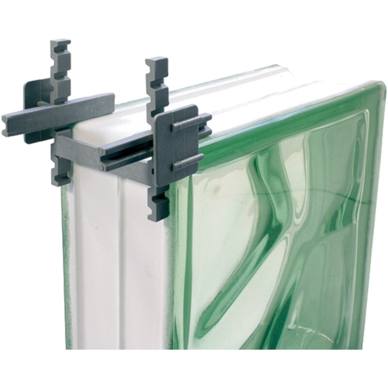 foto del prodotto distanziatore per mattone in vetrocamera in plastica