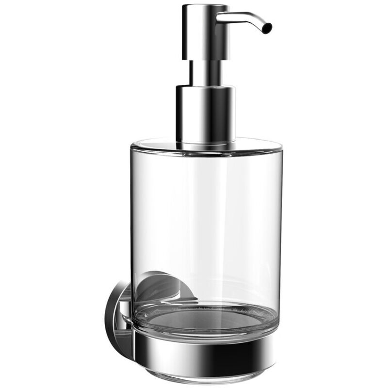 foto del prodotto distributeur de savon rond emco r cipient en verre cristal,