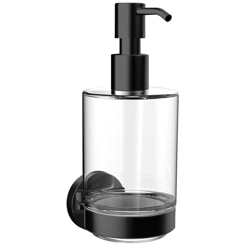 foto del prodotto distributeur de savon rond emco r cipient en verre cristal,