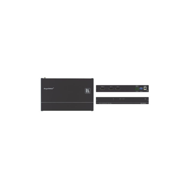 foto del prodotto distributore amplificatore 1 2 hdmi 2.0. risoluzione supportata fino a 4k 60hz 4 4 4 4 uhd. max kramer