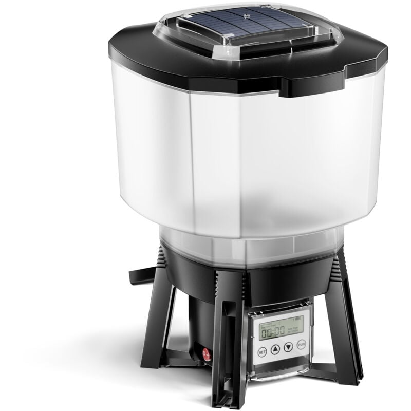 foto del prodotto distributore automatico di cibo per pesci a energia solare cff 206 1 6 dosi al giorno programmabile
