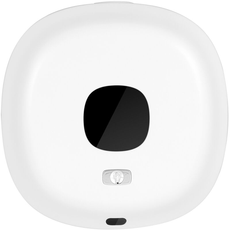 foto del prodotto distributore automatico di sapone, dispenser di sapone da parete senza contatto da 300 ml, dispenser di sapone ricaricabile tramite usb per bagno,