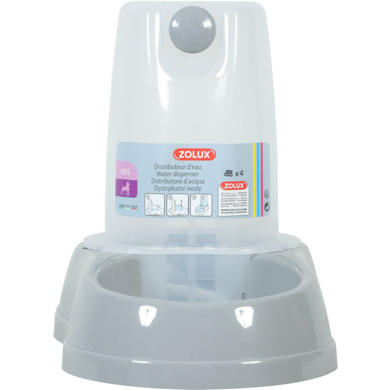 foto del prodotto distributore d acqua antiscivolo zolux1,5 l