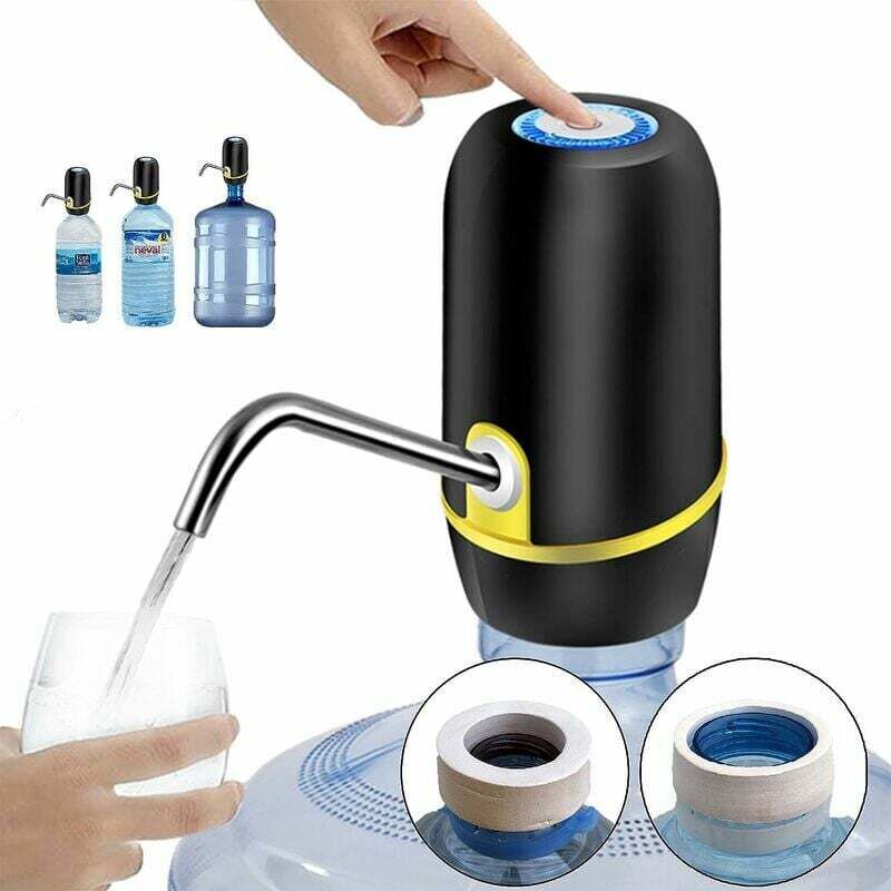 foto del prodotto distributore d acqua rotazionale per lattine con bottiglie d acqua. rubinetti per bottiglie di acqua minerale. distributore d acqua per lattine
