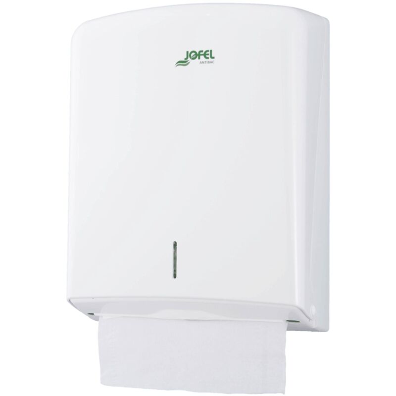 foto del prodotto distributore di asciugamani, asciugamano per il viso, distributore di asciugamani a parete, fino a 600 asciugamani a zig zag, antibatterico, custodia