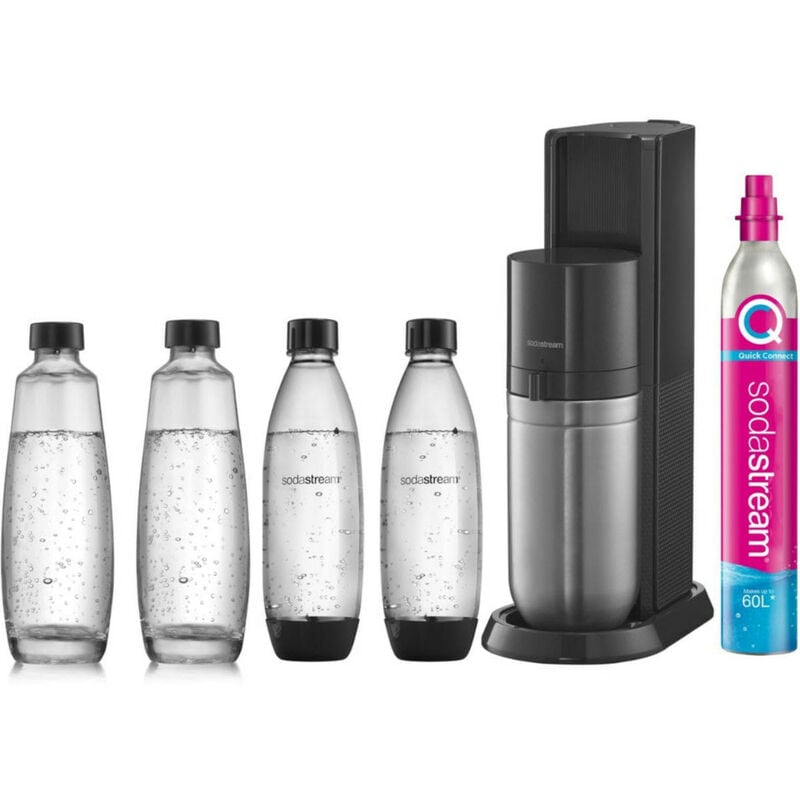 foto del prodotto distributore di bibite 2 bottiglie 1 bombola 2 caraffe duoncb sodastream
