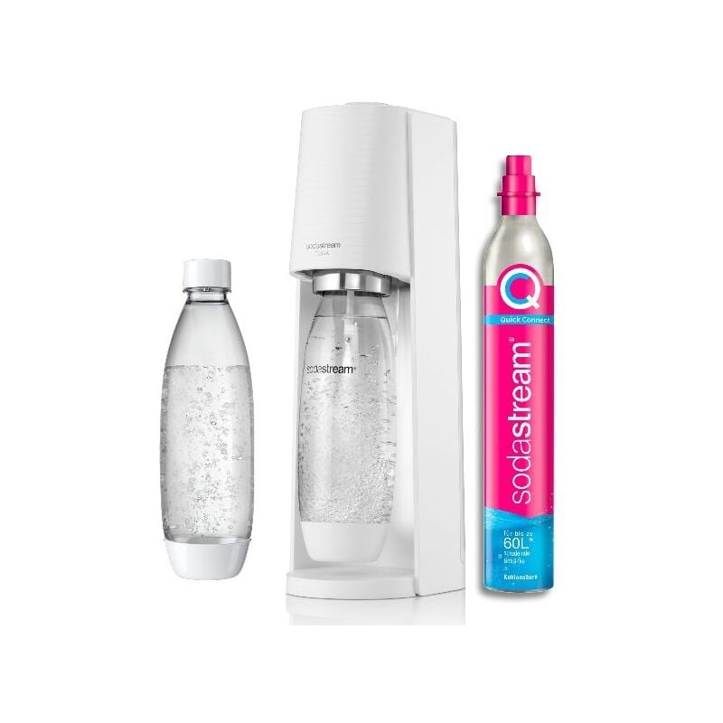 foto del prodotto distributore di bibite 2 bottiglie 1 bombola terrabilv sodastream