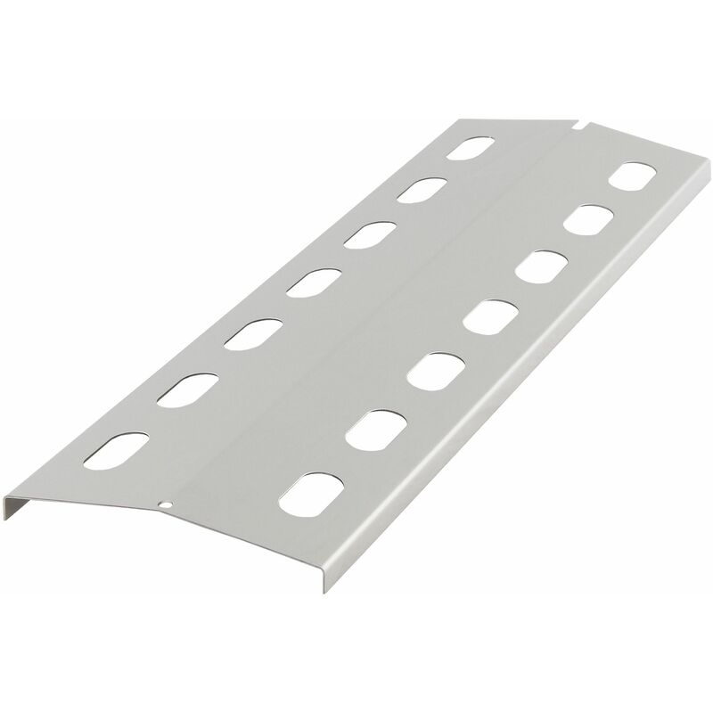 foto del prodotto distributore di fiamma in acciaio inox per grill a gas 37,5 x 12 cm piastra fiamma bbq toro