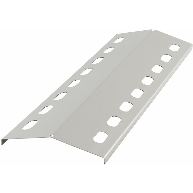 foto del prodotto distributore di fiamma in acciaio inox per grill a gas 39 x 12,5 cm bruciatore e coprifiamma - bbq-toro