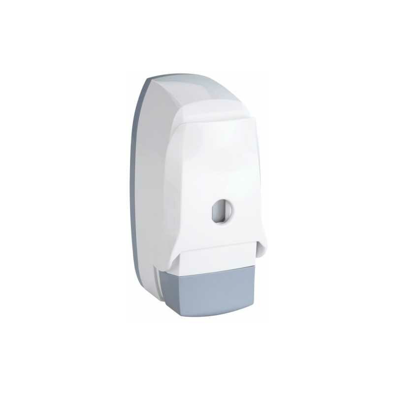 foto del prodotto distributore di gel igienizzante per le mani ascoli, capacit 450ml, plastica, 9,5x0,5x10,5 cm, bianco wenko
