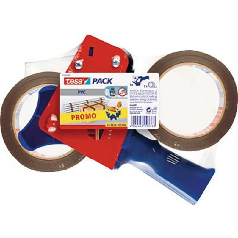 foto del prodotto distributore di nastro da imballaggio 57108 00 01 marrone larghezza rotolo max. 50 mm lunghezza rotolo max. 6 tesa
