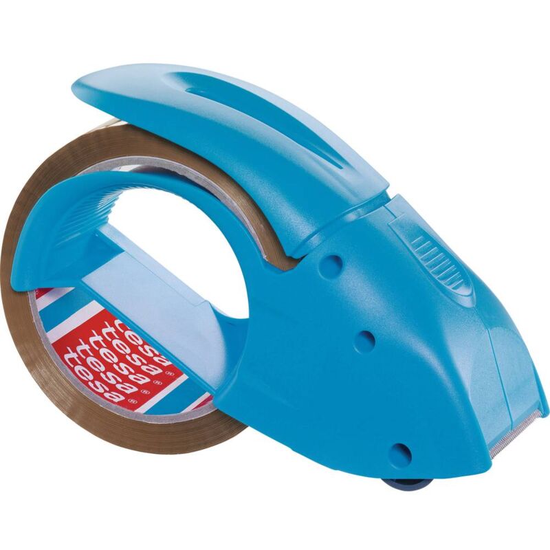 foto del prodotto distributore di nastro da imballaggio pack n go blu larghezza rotolo max. 50 mm lunghezza rotolo max. 66 m in - tesa