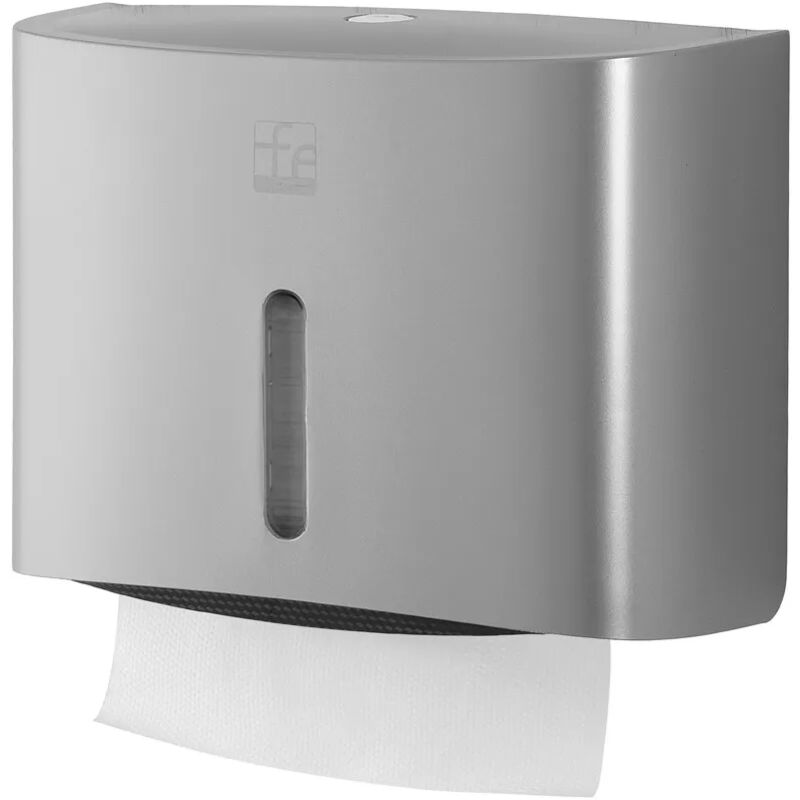 foto del prodotto distributore di salviette max 200 pz per carta piegata in abs grigio