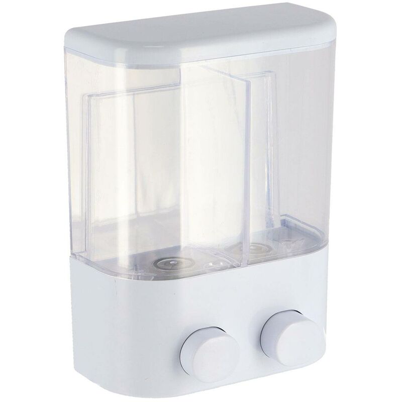 foto del prodotto distributore di sapone in abs a parete 700 ml bianco tendance