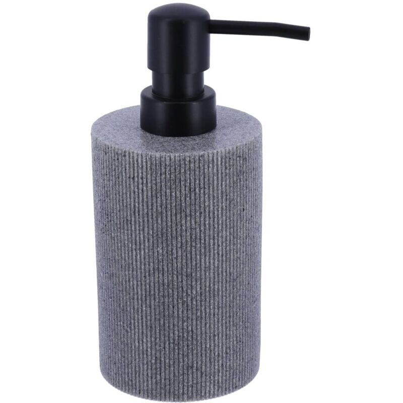 foto del prodotto distributore di sapone in poliresina da 310 ml grigio tendance