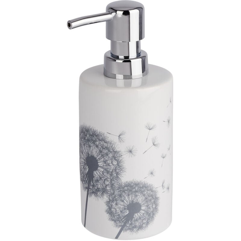 foto del prodotto distributore di sapone liquido, astera, capacit 360 ml, ceramica, 8,5x18x7 cm, bianco wenko