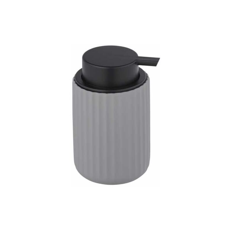 foto del prodotto distributore di sapone liquido belluno, capacit di 300 ml, ceramica soft touch , 8x13,5 cm, grigio wenko