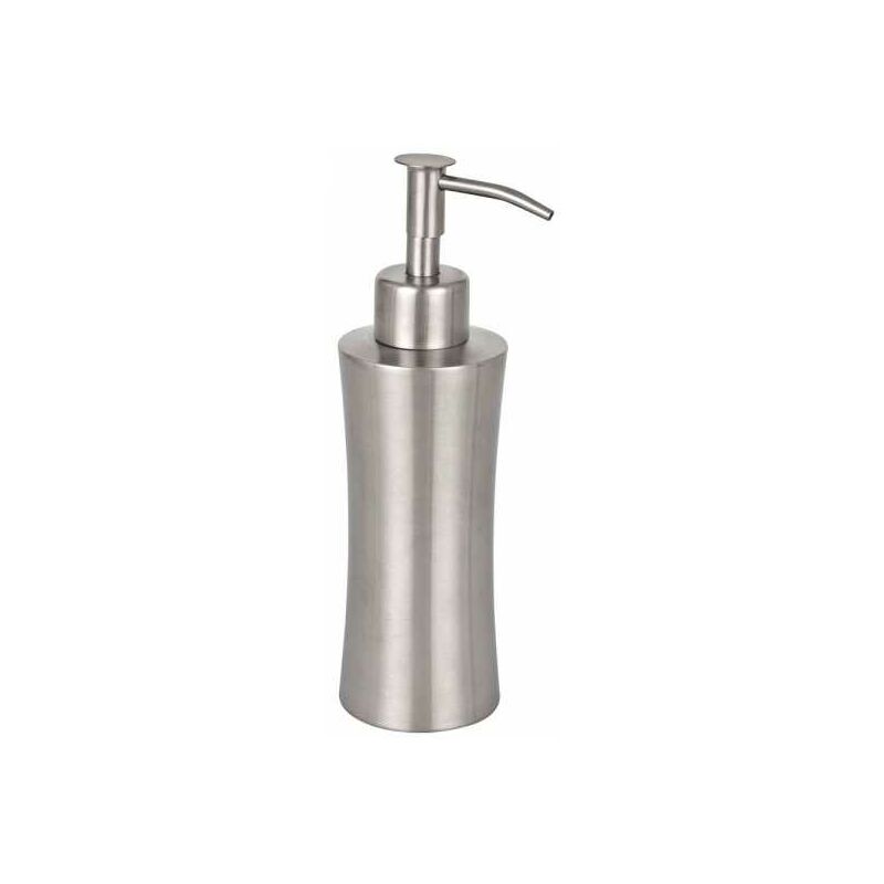 foto del prodotto distributore di sapone liquido, pieno, capacit 125 ml, acciaio inox, 6x20x8 cm, opaco wenko
