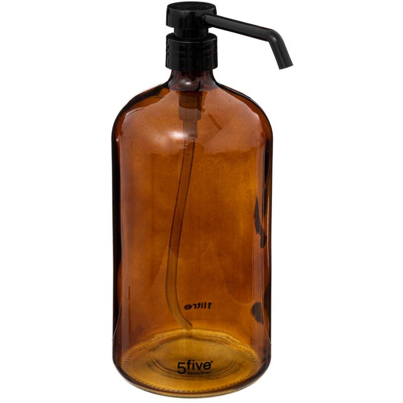 foto del prodotto distributore di sapone marrone da 1 litro 5five
