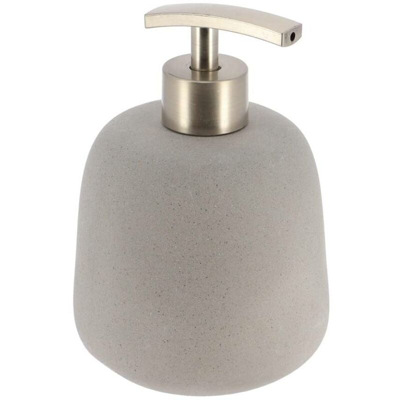 foto del prodotto distributore di sapone opaco gres 480 ml grigio tendance