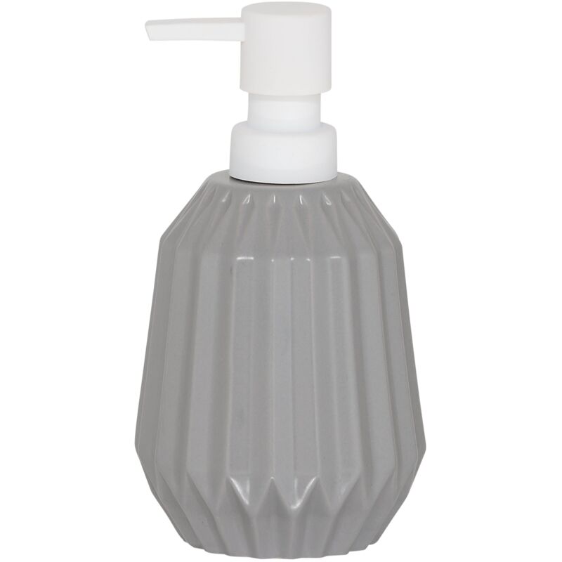 foto del prodotto distributore di sapone, porcellana, grigio, 9.1x9.1x16.5 cm sealskin