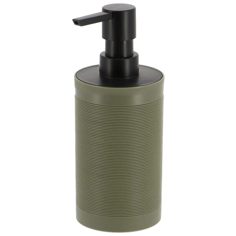 foto del prodotto distributore di sapone pp bicolore da 440 ml nero cachi tendance